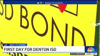 First day of school for Denton ISD  | NBCDFW