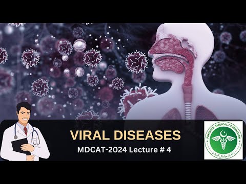 Viral Diseases | MDCAT 2024 | Video # 4 #mdcat #mdcat2024 #mdcatmcqs
