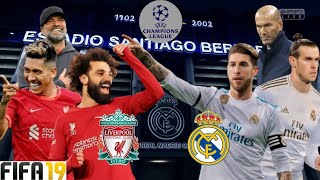 Liverpool F.C. VS Real Madrid CF । 2021-22 UEFA Champions League final । FIFA19 Official Match