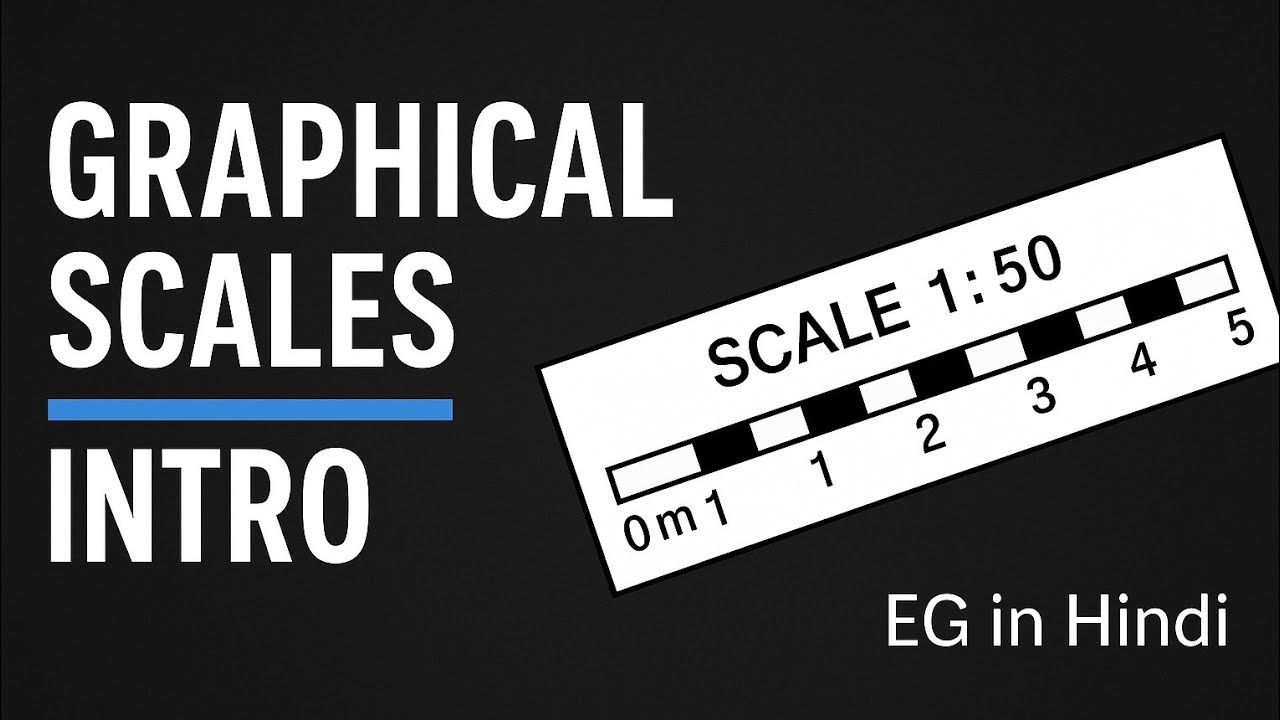 Graphical Scales Introduction | How to calculate required Parameters