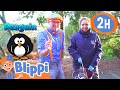 Blippi&#39;s Zoo Adventure: Wild Animal Tour! | Animals for Kids | Animal Cartoons | Funny Cartoons