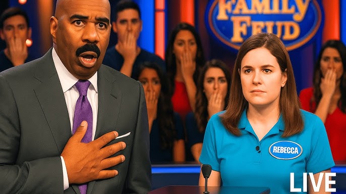 Family Feud Is Stopped When a Contestant Reveals Live That She Had an Affair  With Steve Harvey. - YouTube
