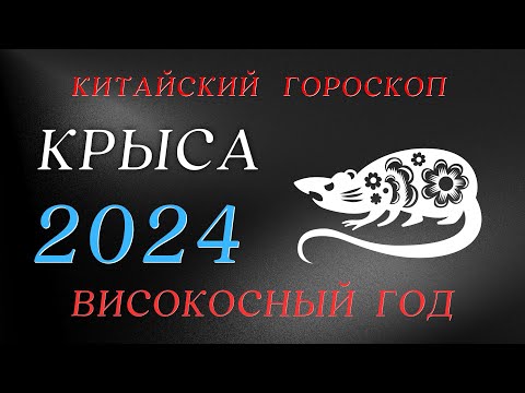 Крыса  2024 - Високосный год | Китайский  Гороскоп год Дракона