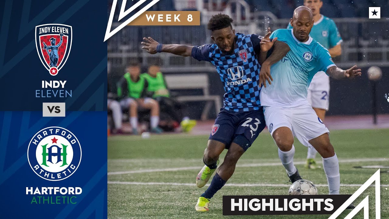 Indy Eleven vs. Hartford Athletic Game Highlights 04302022 YouTube