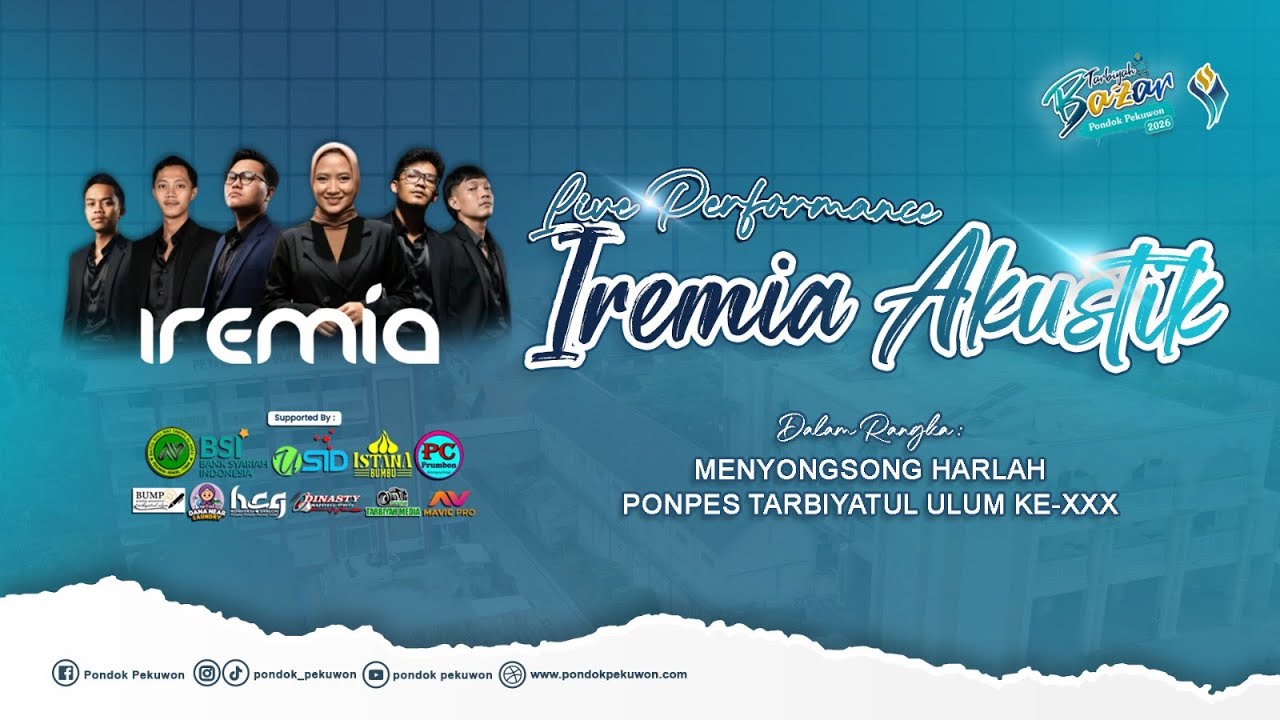 🔴(LIVE) PERFOME TARBIYAH BAZAR BERSAMA IREMIA II HAFLAH DAN HARLAH KE-XXX PP TARBIYATUL ULUM PEKUWON