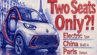 Smart #2: the electric two-seater city car makes its world premiere in Paris this October ๐