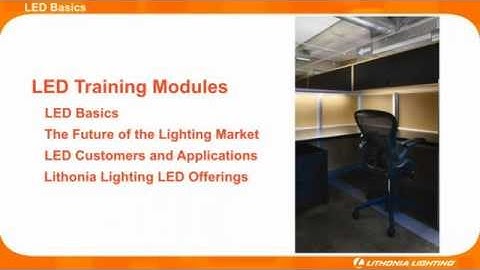 Lithonia LED Training- Chapter 1: LED Basics