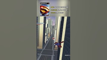 Anyone miss Superman Returns on PS2? A superhero classic! 🏙️💥 #shorts
