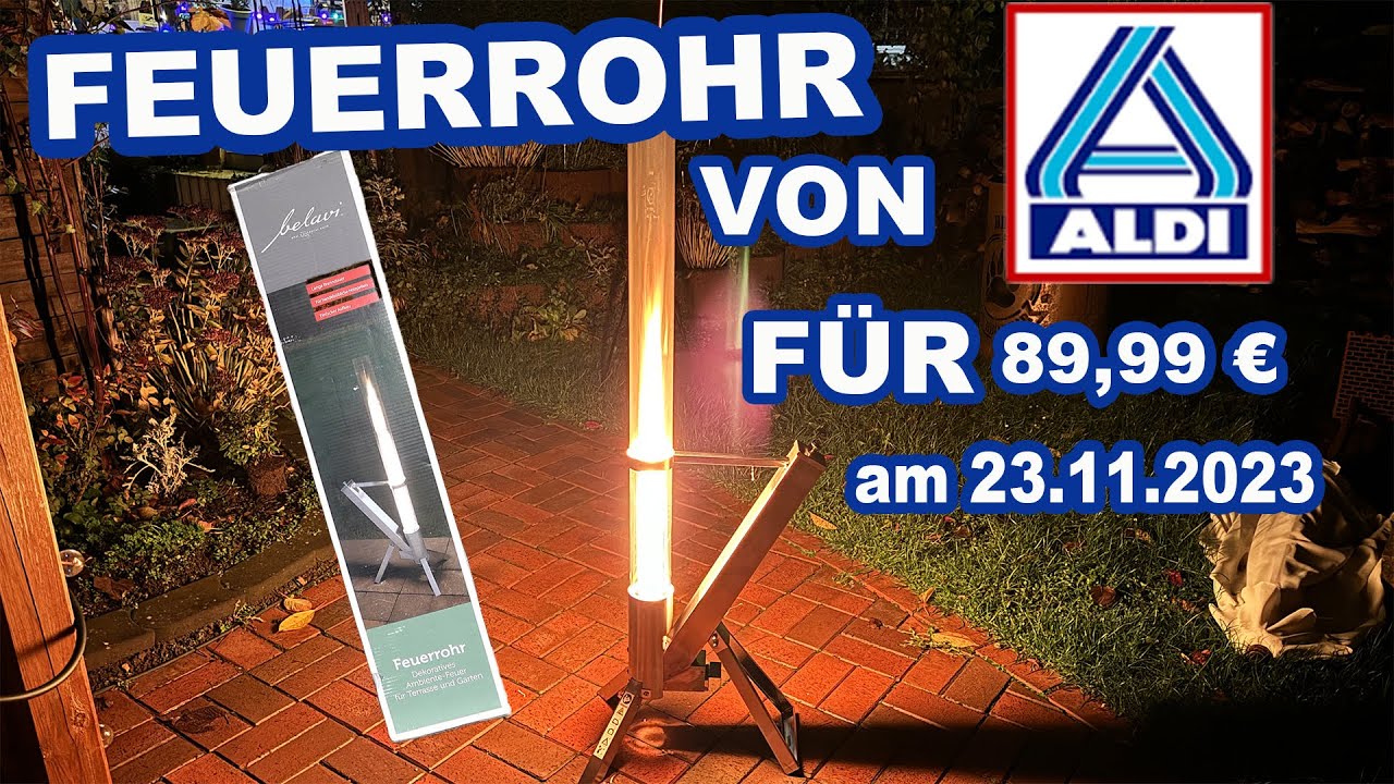 Feuerrohr von ALDI für 89.99 € es kommt zurück !! The BBQ Bear