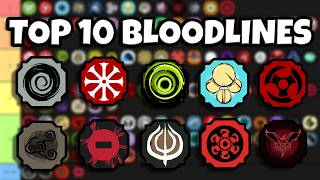 Top 10 BEST PVE Farming Bloodlines in Shindo Life!