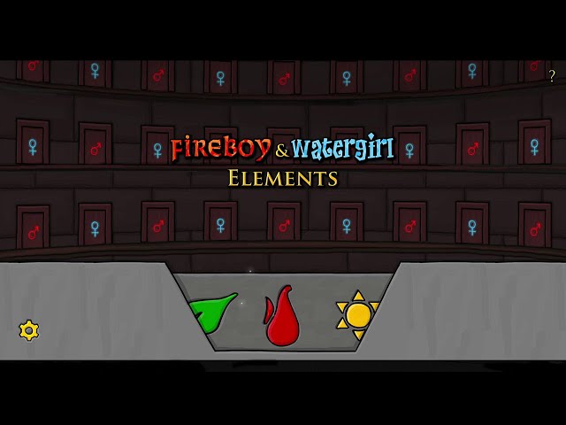 Fireboy and Watergirl: Elements - Walkthrough Level 5 (FIRE TEMPLE) 