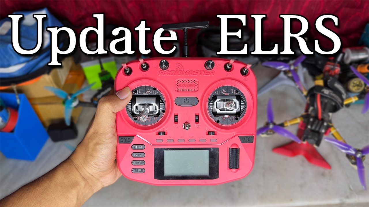 How to Update ELRS Firmware on your Radio | FPV India | Hindi - YouTube