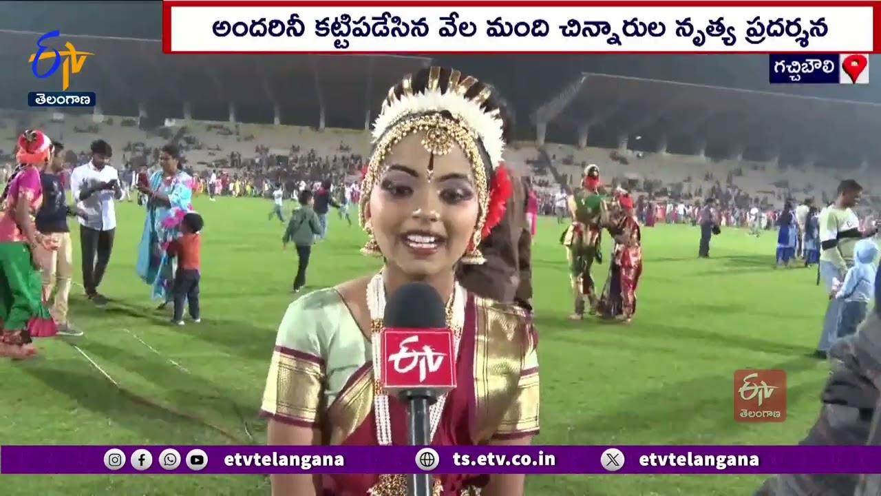 Kuchipudi Dance Performance Won Guinness Book of World Record | కనులపండువగా కూచిపూడి నృత్య ప్రదర్శన