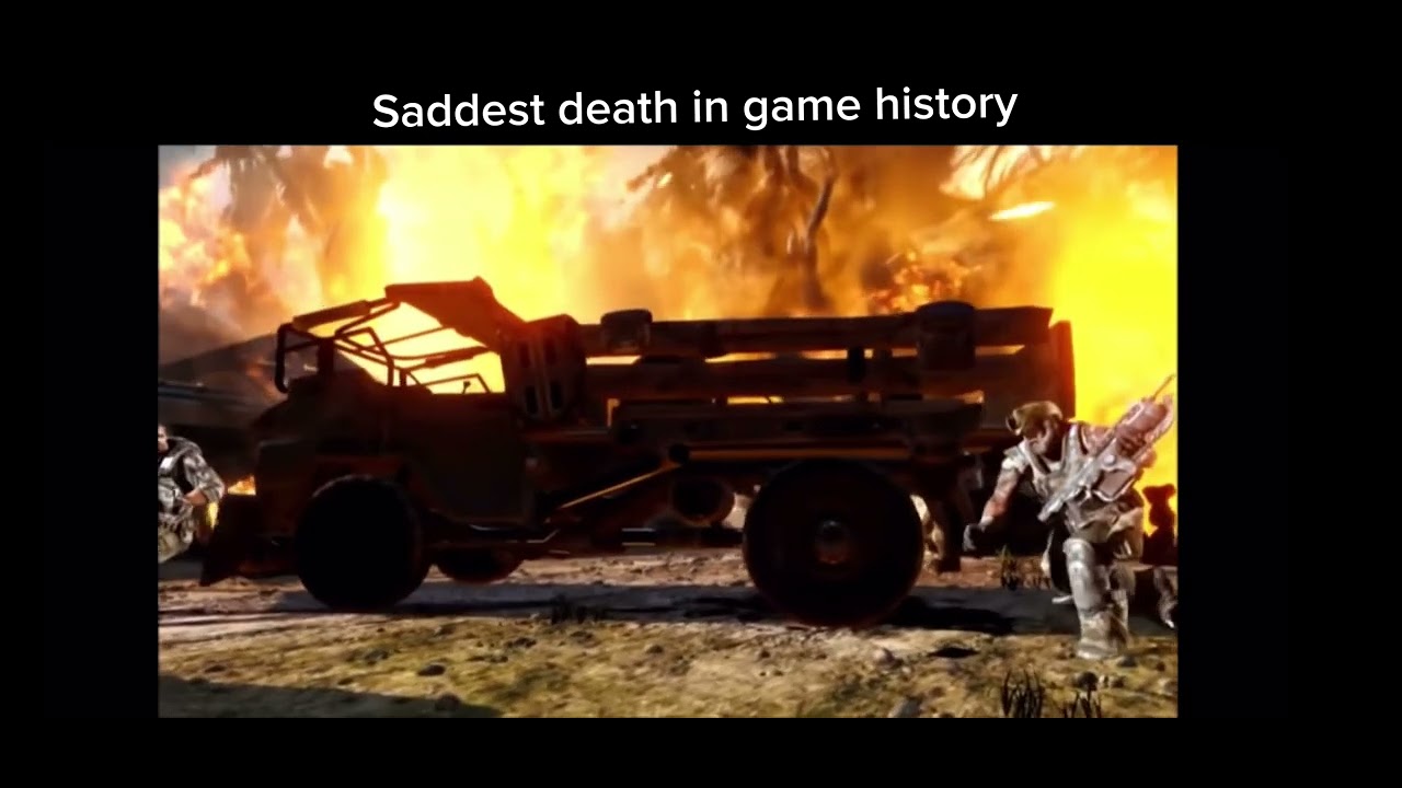 Saddest death in game history dom/gears of war 3 - YouTube