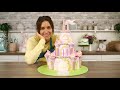 How to Make An Easy Pretty Princess Castle Cake