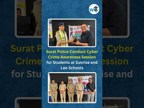 Surat Police Conduct Cyber Crime Awareness Session for Students at Sunrise and Leo Schools