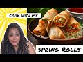 Irresistibly Crispy Airfryer Spring Rolls (Super Easy Recipe!)
