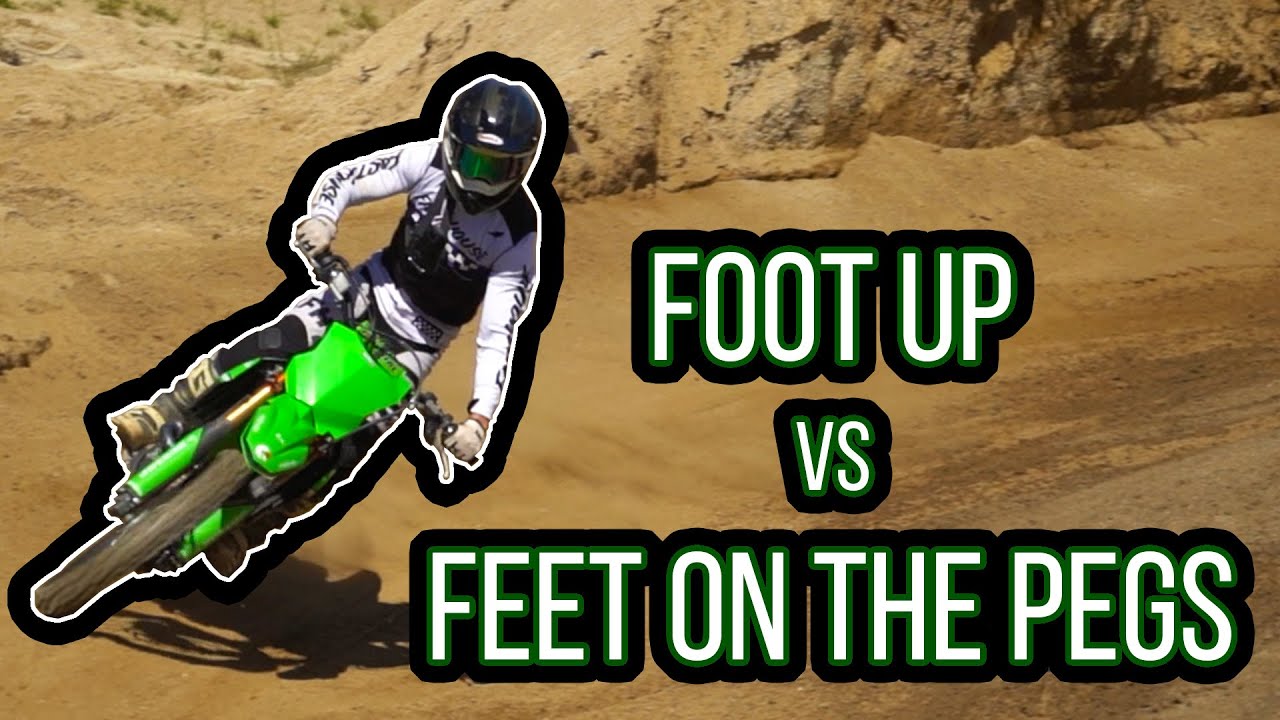 Feet On The Pegs Vs Foot Out | Heart Rate & Lap Time Comparison