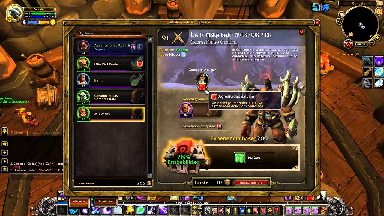 World of Warcraft Mi Ciudadela [Warlords of Draenor] Gameplay Español