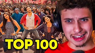 100 Indian Dance Hits of Bollywood of All Time!