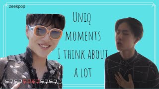 Uniq moments I think about a lot
