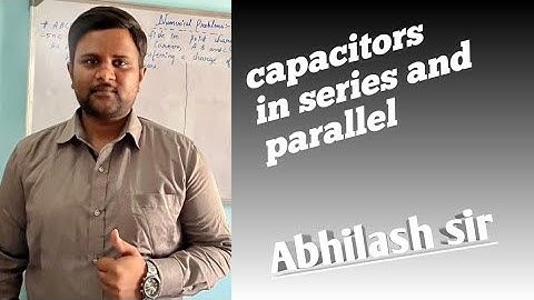 Equivalent capacitors, capacitance expression for capacitors in series and parallel #electrostatics