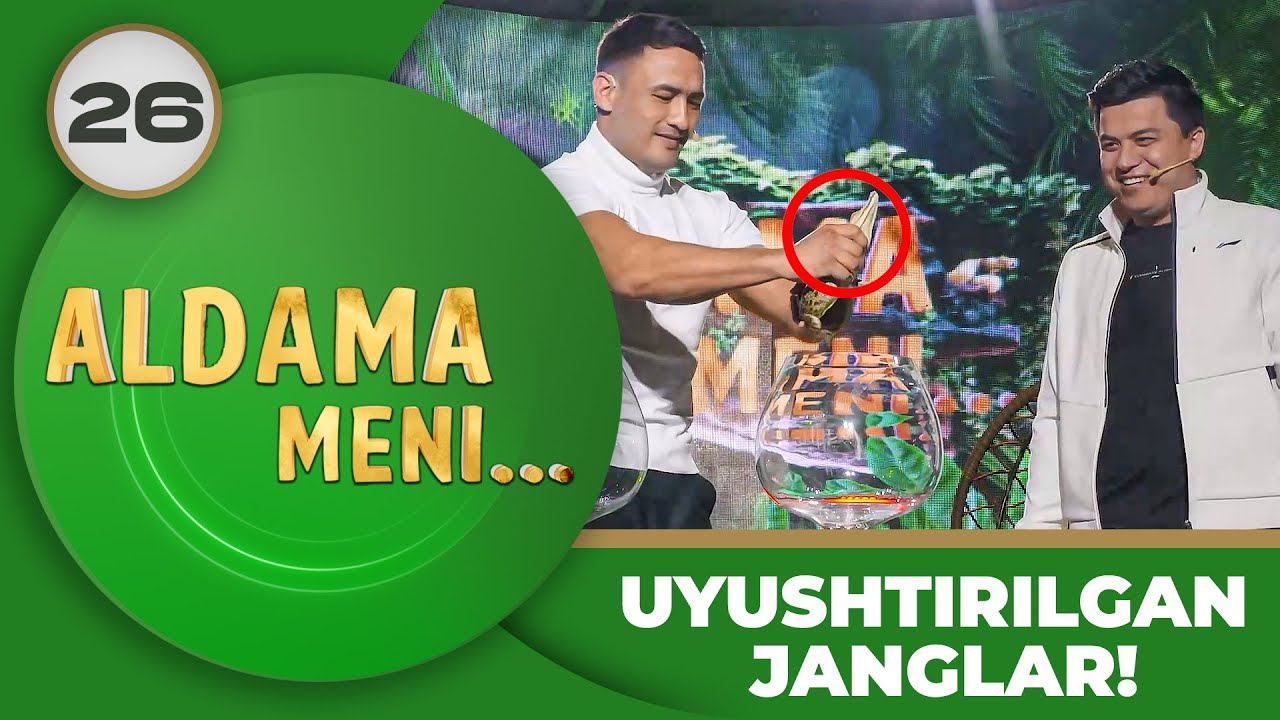 Aldama Meni 26-son UYUSHTIRILGAN JANGLAR! (05.11.2023)