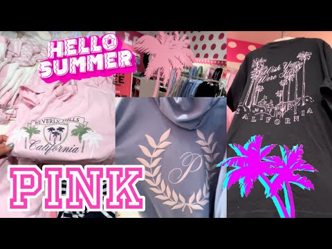 Victoria’s Secret PINK Shopping 2024 PINK HAUL New PINK Shop With Me ...