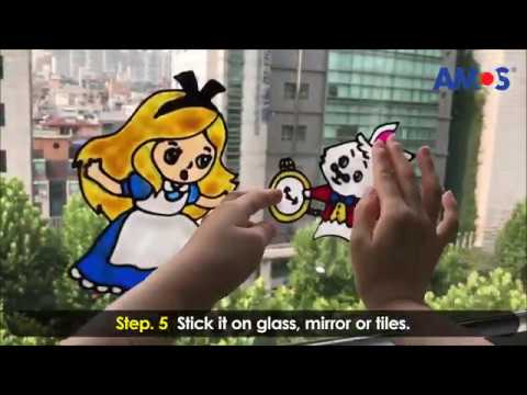 How to make Amos Glass Deco Alice Master Class