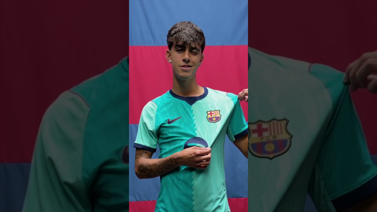 The runway is ready. Barça’s latest look is making its way through 👔 #fcbarcelona #football #shorts