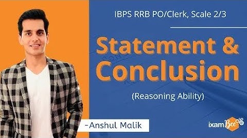 Critical Reasoning |Statement & Conclusion (Imp Questions)| NABARD Gr A, RBI Asst, IBPSRRB, FCI AGM