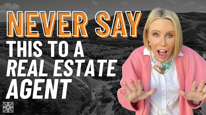 Never say this to a Real Estate Agent!  Audra Lambert