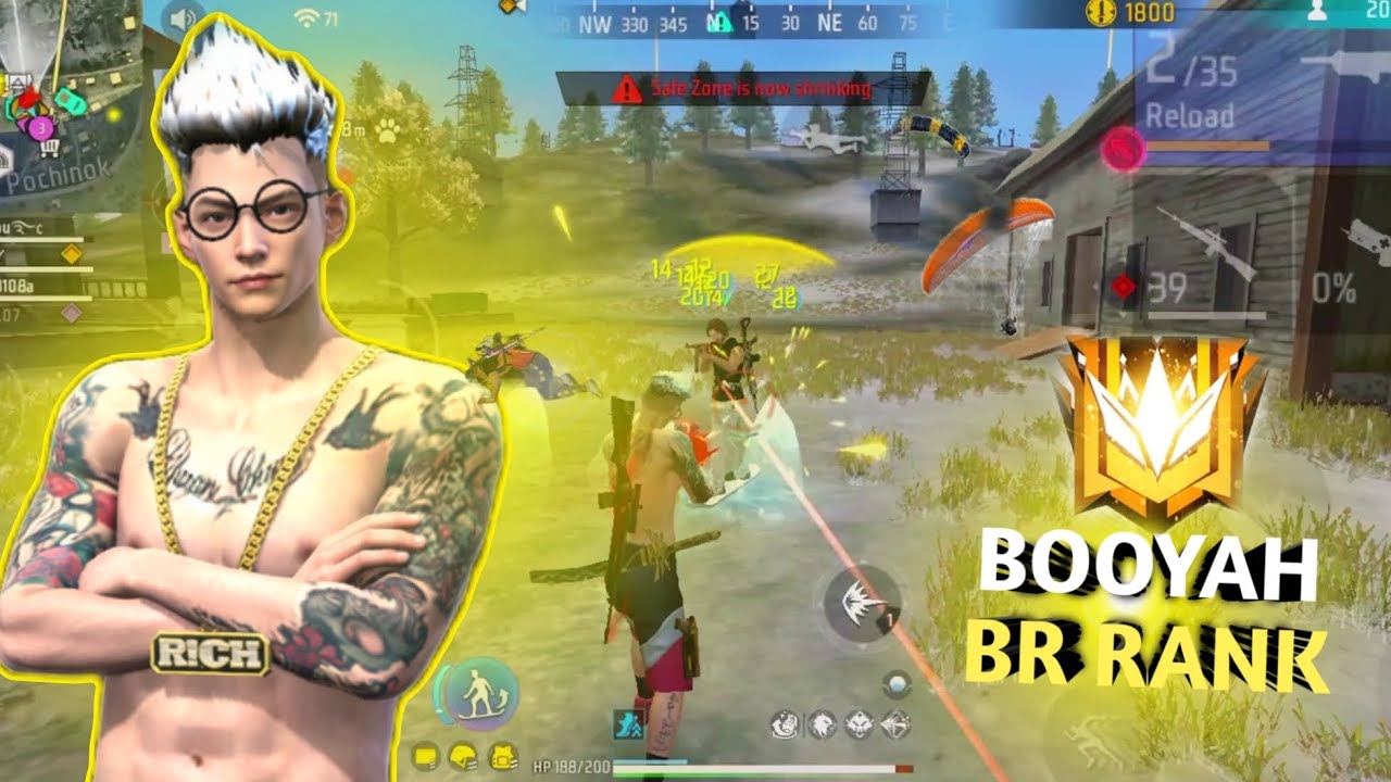🔥 FINALLY BOOYAH IN BR RANK MATCH 🥺 | Free Fire Gameplay 🔥 - YouTube