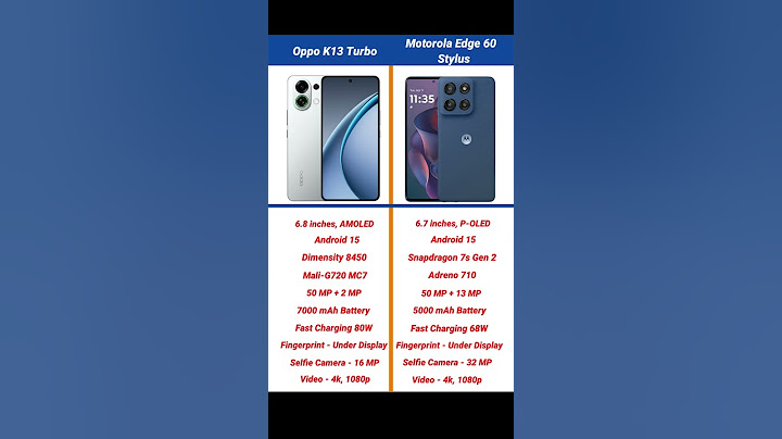Oppo K13 Turbo vs Motorola Edge 60 Stylus Comparison #shorts #short #oppok13turbo