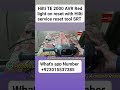 service reset tool red light on  problem Hilti TE 2000 AVR