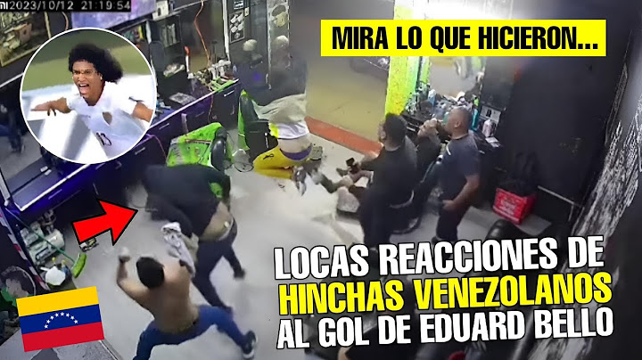 LOCAS REACCIONES DE HINCHAS VENEZOLANOS AL GOL DE CHILENA DE BELLO