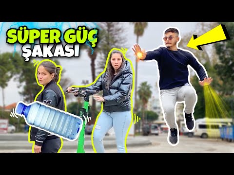 SOKAKTA SÜPER GÜÇ ŞAKASI !(%100 TROLL )!