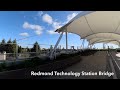 New redmond technology station bridge opens