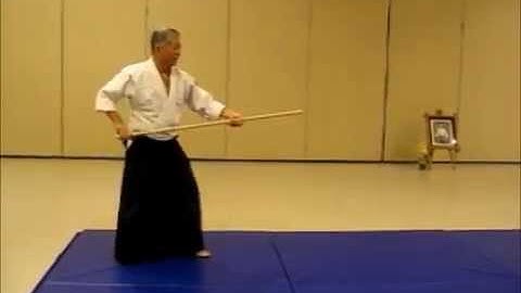 Jo Suburi - Tsuki - AAA 5th Kyu Ki Test and Exercise