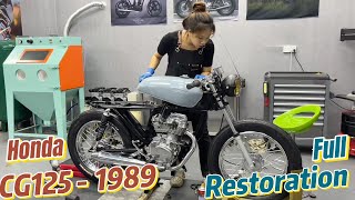 Full Restoration Honda Cg125 - 8 