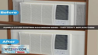 Surround Insulation Side Panels White for Window AC Unit Indoor Air Conditioner Review