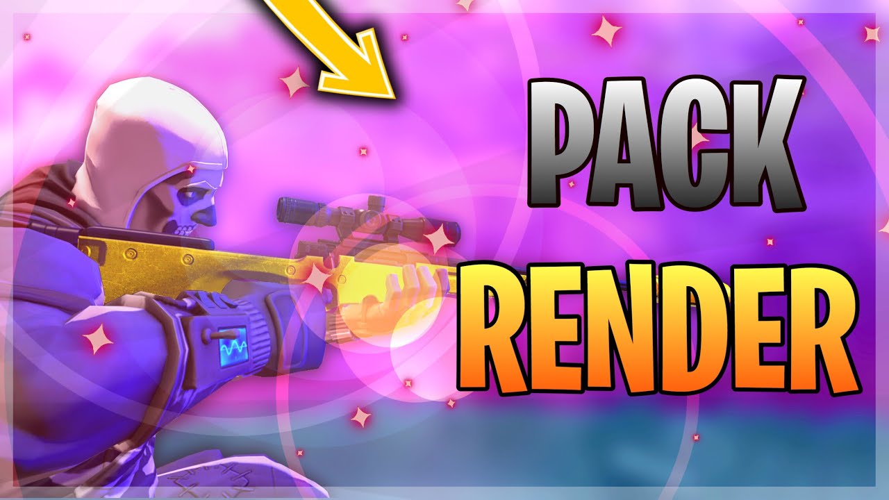 PACK SKIN RENDER FORTNITE ! - YouTube