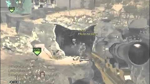 mw3 nice quad feed with the msr