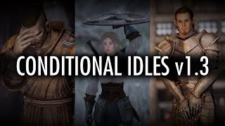 Skyrim Mod - Evg Conditional Idles - Update 13