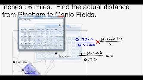 Geometry - Unit 5 Lesson 6 Scale Drawings and Models