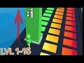 Stack Colors - LVL 1-15 - Gameplay Walkthrough