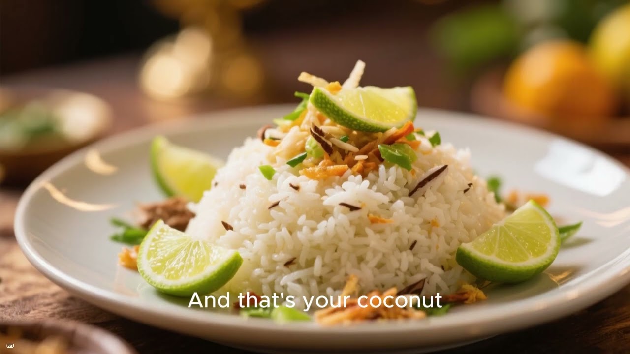 Coconut Lime Rice with Spicy Shrimp | AI-Created Recipe