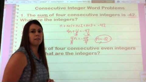Consecutive Integers