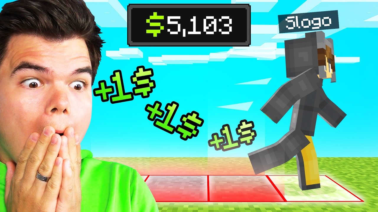 1 STEP = $1 Dollar In Minecraft...