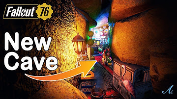 Fallout 76 - New Cave Underground Camp w/ Tutorial